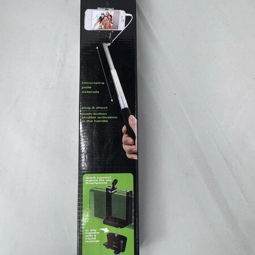 Telescoping Selfie Stick with Phone Holder